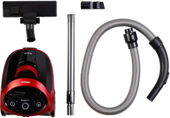 Пылесос Hyundai HYV-C1990 1800Вт красный/черный Пылесос Hyundai HYV-C1990 1800Вт красный/черный