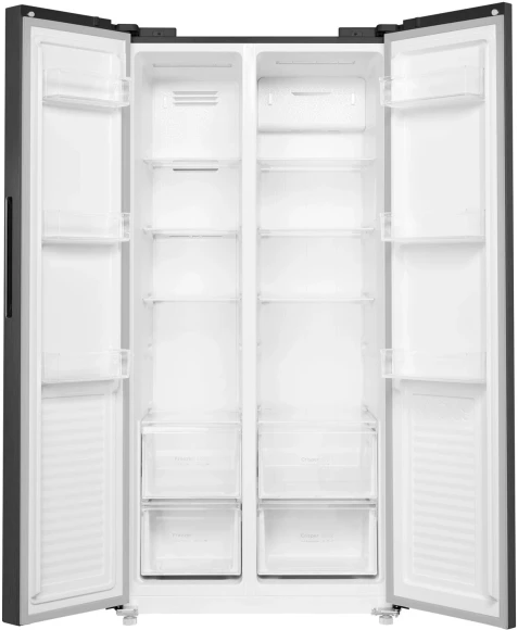 Холодильник Maunfeld MFF177NFSE 2-хкамерн. нержавеющая сталь инвертер