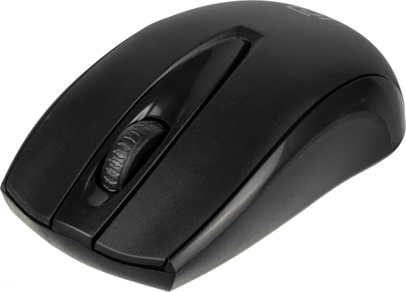 Мышь Оклик 540MW черный оптическая 1200dpi беспров. USB для ноутбука 3but (1175373)