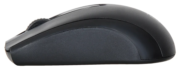 Мышь Оклик 540MW черный оптическая 1200dpi беспров. USB для ноутбука 3but (1175373)