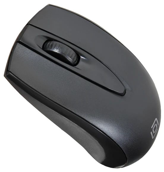 Мышь Оклик 540MW черный оптическая 1200dpi беспров. USB для ноутбука 3but (1175373)