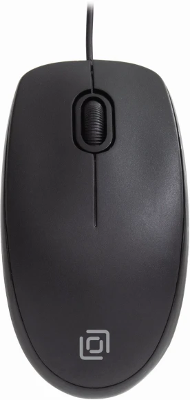 Мышь Оклик 195M for business черный оптическая 1200dpi USB для ноутбука 3but (M218 Black)