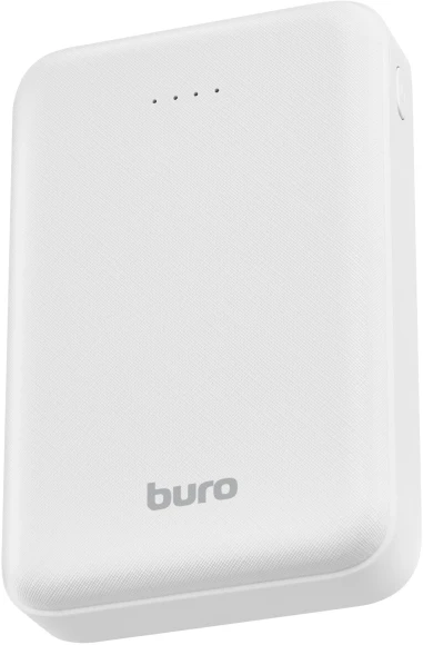 Мобильный аккумулятор Buro T4-10000 10000mAh 10W 2A 2xUSB-A белый (T4-10000-WT) Мобильный аккумулятор Buro T4-10000 10000mAh 10W 2A 2xUSB-A белый (T4-10000-WT)