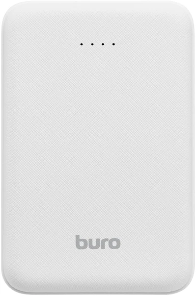 Мобильный аккумулятор Buro T4-10000 10000mAh 10W 2A 2xUSB-A белый (T4-10000-WT) Мобильный аккумулятор Buro T4-10000 10000mAh 10W 2A 2xUSB-A белый (T4-10000-WT)