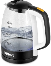 Вафельница Kitfort КТ-4673 1600Вт черный/серебристый Вафельница Kitfort КТ-4673 1600Вт черный/серебристый