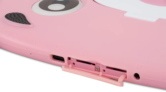 Планшет Digma Kids A7 SC9863A (1.6) 8C RAM2Gb ROM32Gb 7" IPS 1024x600 4G Android 11.0 Go розовый 2Mpix 0.3Mpix BT WiFi microSD 128Gb 2800mAh 140hrs Планшет Digma Kids A7 SC9863A (1.6) 8C RAM2Gb ROM32Gb 7" IPS 1024x600 4G Android 11.0 Go розовый 2Mpix 0.3Mpix BT WiFi microSD 128Gb 2800mAh 140hrs