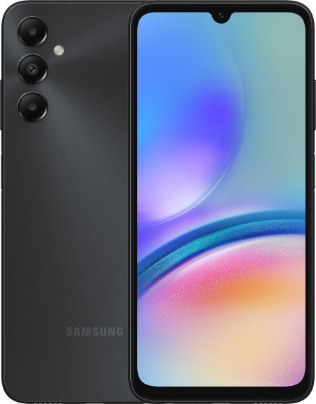 Смартфон Samsung SM-A057F Galaxy A05s 64Gb 4Gb черный моноблок 3G 4G 2Sim 6.7" 1080x2400 Android 13 50Mpix 802.11 a/b/g/n/ac NFC GPS GSM900/1800 GSM1900 TouchSc microSD max1024Gb