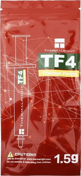 Термопаста Thermalright TF4-1.5G 9.5Вт/(мК) шприц 1.5гр. Термопаста Thermalright TF4-1.5G 9.5Вт/(мК) шприц 1.5гр.