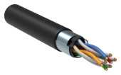 Кабель информационный ITK Generica BC3-C5E04-339-305-G кат.5E FTP 4 пары 24AWG LDPE внешний 305м черный Кабель информационный ITK Generica BC3-C5E04-339-305-G кат.5E FTP 4 пары 24AWG LDPE внешний 305м черный