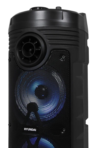 Минисистема Hyundai H-MC170 черный 80Вт FM USB BT SD/MMC