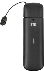Модем 2G/3G/4G ZTE MF833N USB Firewall +Router внешний черный Модем 2G/3G/4G ZTE MF833N USB Firewall +Router внешний черный