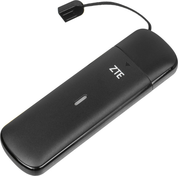Модем 2G/3G/4G ZTE MF833N USB Firewall +Router внешний черный