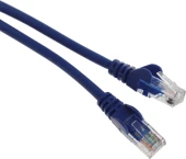 Патч-корд Lanmaster LAN-PC45/U5E-1.0-BL UTP RJ-45 вил.-вилка RJ-45 кат.5E 1м синий LSZH (уп.:1шт) Патч-корд Lanmaster LAN-PC45/U5E-1.0-BL UTP RJ-45 вил.-вилка RJ-45 кат.5E 1м синий LSZH (уп.:1шт)