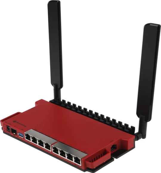 Роутер беспроводной MikroTik L009UiGS-2HaxD-IN AX600 10/100/1000BASE-TX красный Роутер беспроводной MikroTik L009UiGS-2HaxD-IN AX600 10/100/1000BASE-TX красный