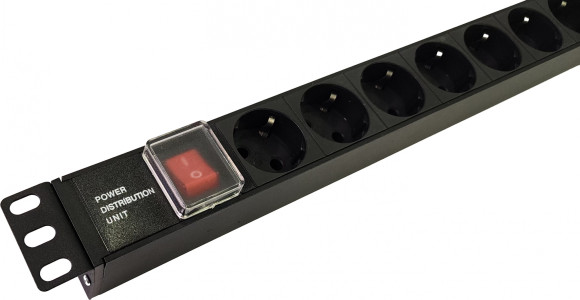 Блок распределения питания NTSS NTSS-PDU-DA1016 гор.размещ. 8xSchuko базовые 10A C14 Блок распределения питания NTSS NTSS-PDU-DA1016 гор.размещ. 8xSchuko базовые 10A C14