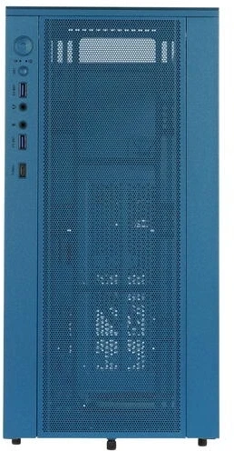 Корпус Montech Sky Two Morocco голубой без БП ATX 3x140mm 2xUSB3.0 audio bott PSU