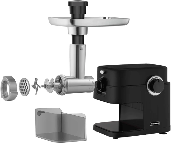 Мясорубка Rondell RDE-1453 2000Вт черный