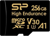 Флеш карта microSDXC 256GB Silicon Power SP256GBSTXDV3V1HSP High Endurance V30 A1 + adapter Флеш карта microSDXC 256GB Silicon Power SP256GBSTXDV3V1HSP High Endurance V30 A1 + adapter