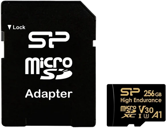 Флеш карта microSDXC 256GB Silicon Power SP256GBSTXDV3V1HSP High Endurance V30 A1 + adapter Флеш карта microSDXC 256GB Silicon Power SP256GBSTXDV3V1HSP High Endurance V30 A1 + adapter