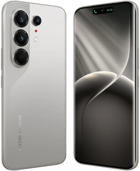 Смартфон Tecno Camon 50 Ultra 5G 256Gb 8Gb титан моноблок 3G 4G 2Sim 6.78" 1208x2644 Android 16 50Mpix 802.11 a/b/g/n/ac/ax NFC GPS GSM900/1800 GSM1900 Protect FM Смартфон Tecno Camon 50 Ultra 5G 256Gb 8Gb титан моноблок 3G 4G 2Sim 6.78" 1208x2644 Android 16 50Mpix 802.11 a/b/g/n/ac/ax NFC GPS GSM900/1800 GSM1900 Protect FM