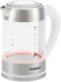 Чайник электрический Hyundai HYK-S5807 1.7л. 2200Вт белый/серебристый корпус: стекло/металл Чайник электрический Hyundai HYK-S5807 1.7л. 2200Вт белый/серебристый корпус: стекло/металл