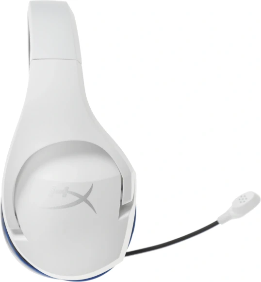 Наушники с микрофоном HyperX Stinger Core Wireless PS5 (CS002-WA) белый/голубой мониторные Radio оголовье (4P5J1AA)