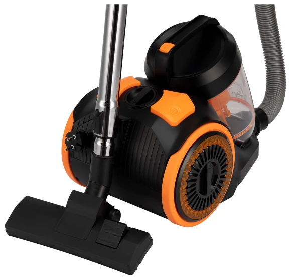 Пылесос Starwind SCV2285 2200Вт черный/оранжевый