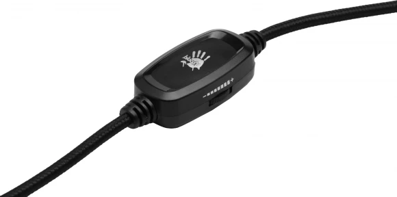 Наушники с микрофоном A4Tech Bloody G260p белый/черный 2м мониторные USB оголовье (G260P) Наушники с микрофоном A4Tech Bloody G260p белый/черный 2м мониторные USB оголовье (G260P)