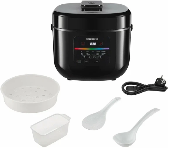 Мультиварка Redmond MC100 5л 860Вт черный Мультиварка Redmond MC100 5л 860Вт черный