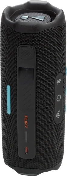 Колонка порт. JBL Flip 7 черный/оранжевый 35W 1.0 BT 4800mAh (JBLFLIP7BLKO)