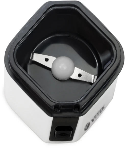 Кофемолка Vitek VT-1543 150Вт сист.помол.:ротац.нож вместим.:50гр белый