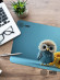Коврик для мыши Cactus Owl blue 220x180x2мм (CS-MPC-P07XS)
