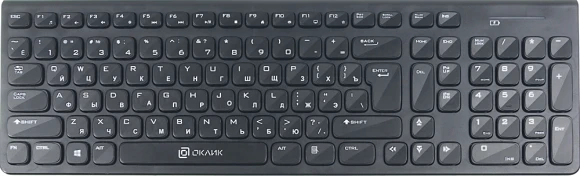 Клавиатура + мышь Оклик 220M клав:черный мышь:черный USB беспроводная slim Multimedia (1062000) Клавиатура + мышь Оклик 220M клав:черный мышь:черный USB беспроводная slim Multimedia (1062000)