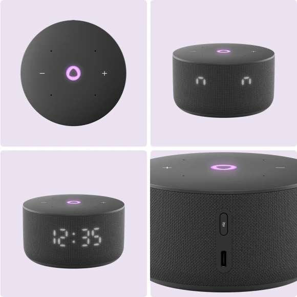 Умная колонка Yandex Станция Мини 3 Алиса черный 12W 1.0 BT/Wi-Fi (YNDX-00027BLK) Умная колонка Yandex Станция Мини 3 Алиса черный 12W 1.0 BT/Wi-Fi (YNDX-00027BLK)