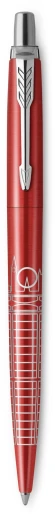 Ручка шариков. Parker Jotter Global Icons SE London K179 (2221603) красный мет. M син. черн. подар.кор.