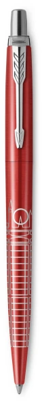 Ручка шариков. Parker Jotter Global Icons SE London K179 (2221603) красный мет. M син. черн. подар.кор.