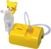 Ингалятор Omron NE-C24 Kids (NE-C801S-KDRU) компрессорный стационарный желтый Ингалятор Omron NE-C24 Kids (NE-C801S-KDRU) компрессорный стационарный желтый