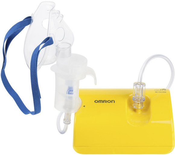 Ингалятор Omron NE-C24 Kids (NE-C801S-KDRU) компрессорный стационарный желтый Ингалятор Omron NE-C24 Kids (NE-C801S-KDRU) компрессорный стационарный желтый