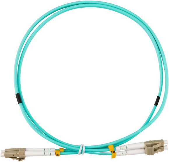 Патч-корд Rexant 50-2511-3 2x50/125 OM3 LC дуплекс-LC дуплекс 3м LSZH бирюзовый