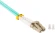 Патч-корд Rexant 50-2511-3 2x50/125 OM3 LC дуплекс-LC дуплекс 3м LSZH бирюзовый