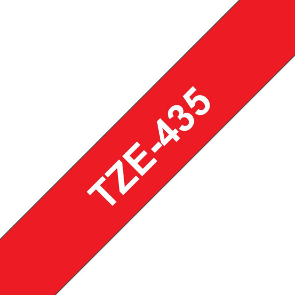 Картридж ленточный Brother TZE435 белый на красном 12x8 для Brother P-Touch Картридж ленточный Brother TZE435 белый на красном 12x8 для Brother P-Touch
