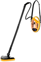 Пароочиститель ручной Kitfort КТ-9158-1 1300Вт желтый/черный Пароочиститель ручной Kitfort КТ-9158-1 1300Вт желтый/черный