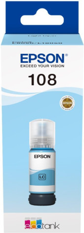 Чернила Epson 108 C13T09C54A светло-голубой 70мл для Epson L8050/L18050 Чернила Epson 108 C13T09C54A светло-голубой 70мл для Epson L8050/L18050