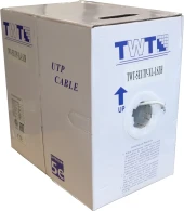 Кабель информационный Lanmaster TWT-5EUTP-XL-LSZH кат.5E UTP 4 пары 24AWG LSZH внутренний 305м белый Кабель информационный Lanmaster TWT-5EUTP-XL-LSZH кат.5E UTP 4 пары 24AWG LSZH внутренний 305м белый