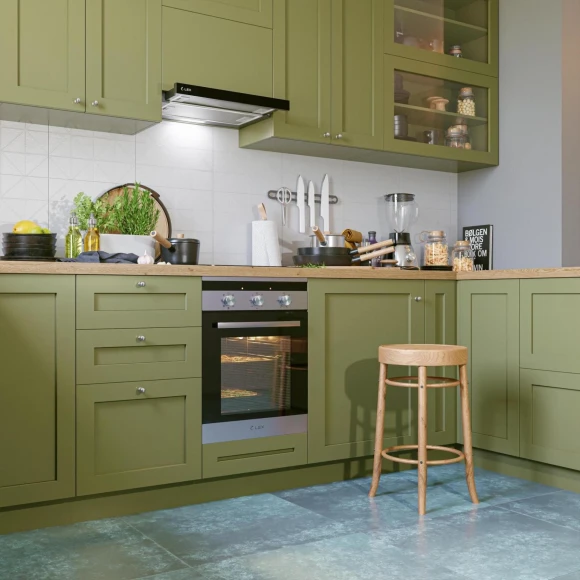 Вытяжка встраиваемая Lex HIDE 500 черный управление: кнопочное (1 мотор)