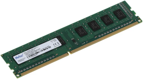 Память DDR3 4GB 1600MHz Netac NTBSD3P16SP-04 Basic RTL PC3-12800 CL11 DIMM 240-pin 1.5В dual rank Ret Память DDR3 4GB 1600MHz Netac NTBSD3P16SP-04 Basic RTL PC3-12800 CL11 DIMM 240-pin 1.5В dual rank Ret