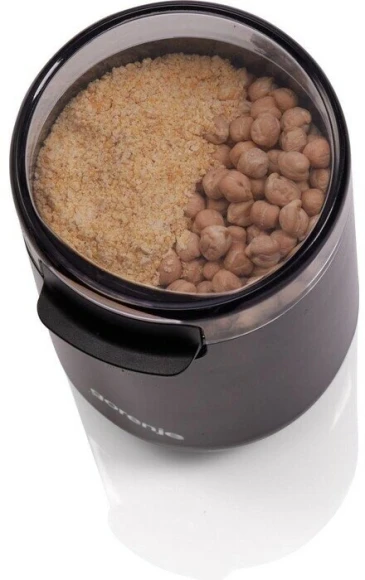 Кофемолка Gorenje SMK150SB 150Вт сист.помол.:ротац.нож вместим.:45гр черный Кофемолка Gorenje SMK150SB 150Вт сист.помол.:ротац.нож вместим.:45гр черный