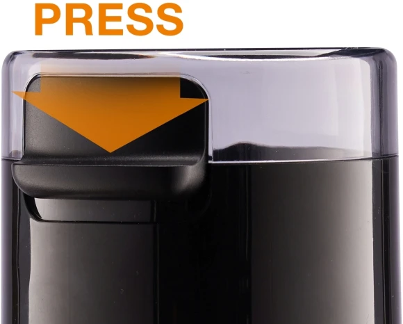 Кофемолка Gorenje SMK150SB 150Вт сист.помол.:ротац.нож вместим.:45гр черный Кофемолка Gorenje SMK150SB 150Вт сист.помол.:ротац.нож вместим.:45гр черный