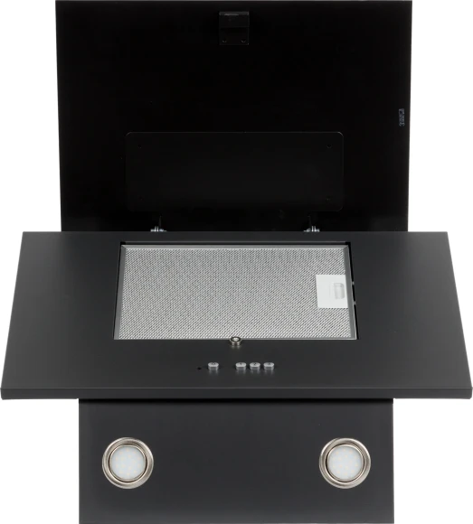 Вытяжка каминная Elikor Рубин 60П-650-К3Д черный управление: кнопочное (1 мотор)