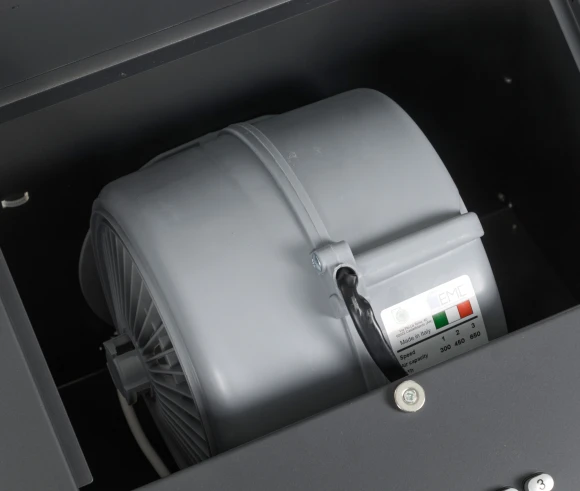 Вытяжка каминная Elikor Рубин 60П-650-К3Д черный управление: кнопочное (1 мотор)